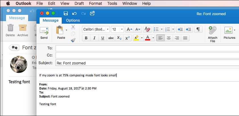 Every Time I Start Outlook For Mac It Looks Different